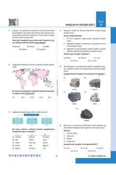 Coğrafyanın Kodları 10. Sınıf Coğrafya Pekiştireç Yazılı ve Okula Hazırlık Kitabı KR Akademi Yayınları