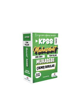 Dizgi Kitap Muhasebat KPSS A Sayıştay Tamamı Çözümlü Tüm Yıllar (2001-2024) Çıkmış Muhasebe Soruları