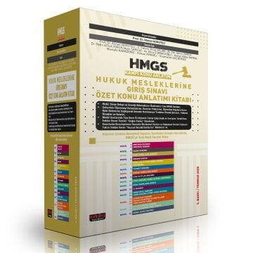 HMGS Kampı Hukuk Mesleklerine Giriş Sınavı Özet Konu Anlatım Kitabı 2025 Savaş Yayınları