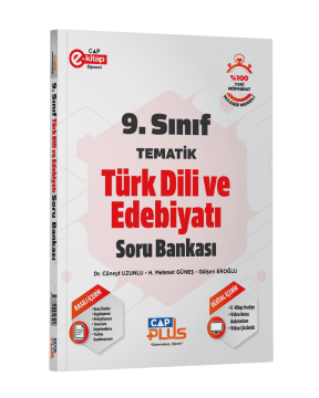 Çap Yayınları 9. Sınıf Türk Dili ve Edebiyatı Tematik Plus Soru Bankası
