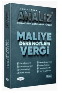 Analiz Maliye-Vergi Ders Notları 11. Baskı Monopol Yayınları