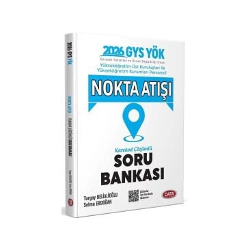 Data Yayınları 2026 GYS YÖK Yükseköğretim Kurumları Personeli Nokta Atışı Soru Bankası Çözümlü