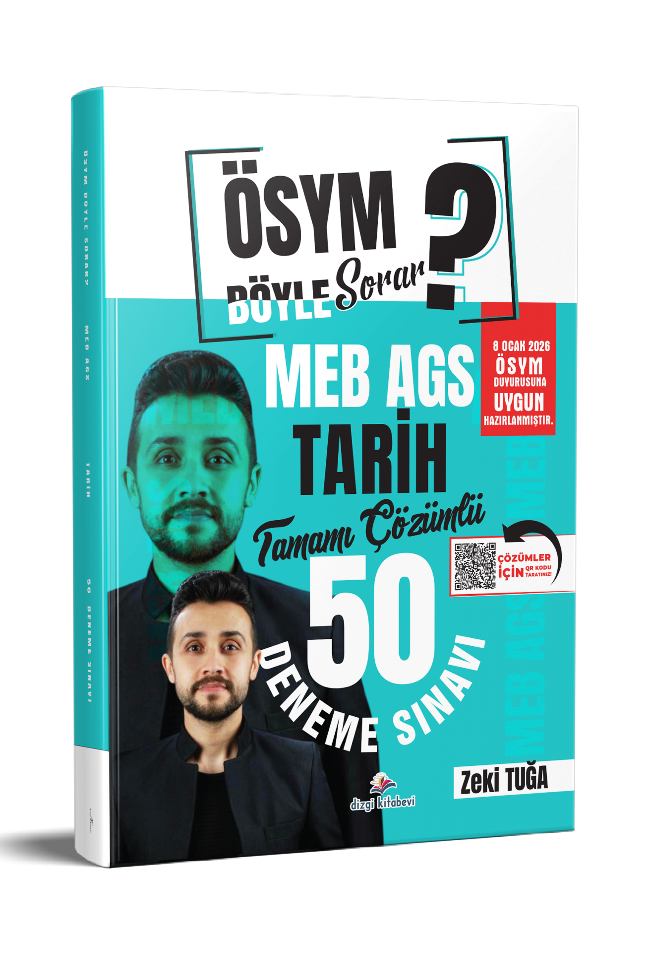 Dizgi Kitap 2026 MEB-AGS ÖSYM Böyle Sorar Tarih Tamamı PDF Çözümlü 50 Deneme Sınavı Zeki Tuğa
