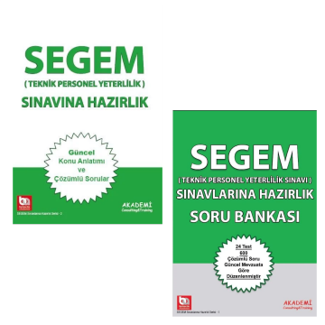 2024 Segem Sınavına Hazırlık 2'li Set Güncel Baskı