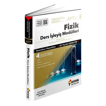 Aydın Yayınları Üniversiteye Hazırlık AYT Fizik Ders İşleyiş Modülleri