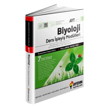 Aydın Yayınları Üniversiteye Hazırlık AYT Biyoloji Ders İşleyiş Modülleri