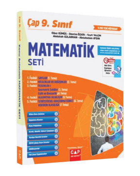 Çap Yayınları 9. Sınıf Matematik Seti