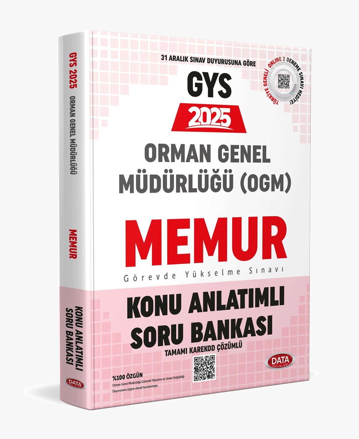 Orman Genel Müdürlüğü Memur GYS Konu Anlatımlı Soru Bankası Data Yayınları