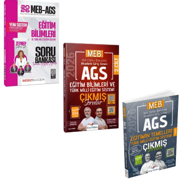 Dizgi Kitap 2026 MEB AGS Eğitim Bilimleri Türk Milli Eğitim Sistemi Soru Bankası & Mevzuat Bilgisi Çıkmış Sorular & Eğitimin Temelleri Çıkmış Sorular & Eğitim Bilimleri ve Türk Milli Eğitim Sistemi Çıkmış Sorular Seti