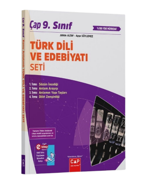 Çap Yayınları 9. Sınıf Türk Dili ve Edebiyatı Seti