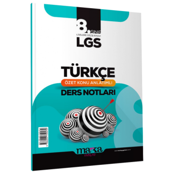 Marka Yayınları 2026 LGS Odak Noktası Türkçe Özet Konu Anlatımı