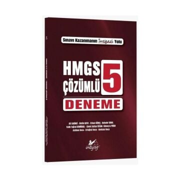 İmtiyaz Yayınları 2026 HMGS 5 Deneme Çözümlü