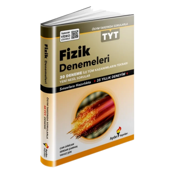 Aydın Yayınları TYT Fizik 30 Deneme Video Çözümlü