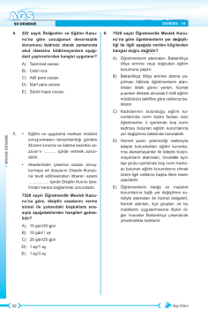 Dizgi Kitap 2026 MasterChef MEB AGS Mevzuat Tamamı Video Çözümlü 50 Branş Deneme Ziya Sümer Özgür Hamal﻿
