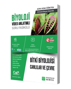 Çap Yayınları Üniversiteye Hazırlık Biyoloji Bitki Biyolojisi Canlılar ve Çevre Soru Fasikülü