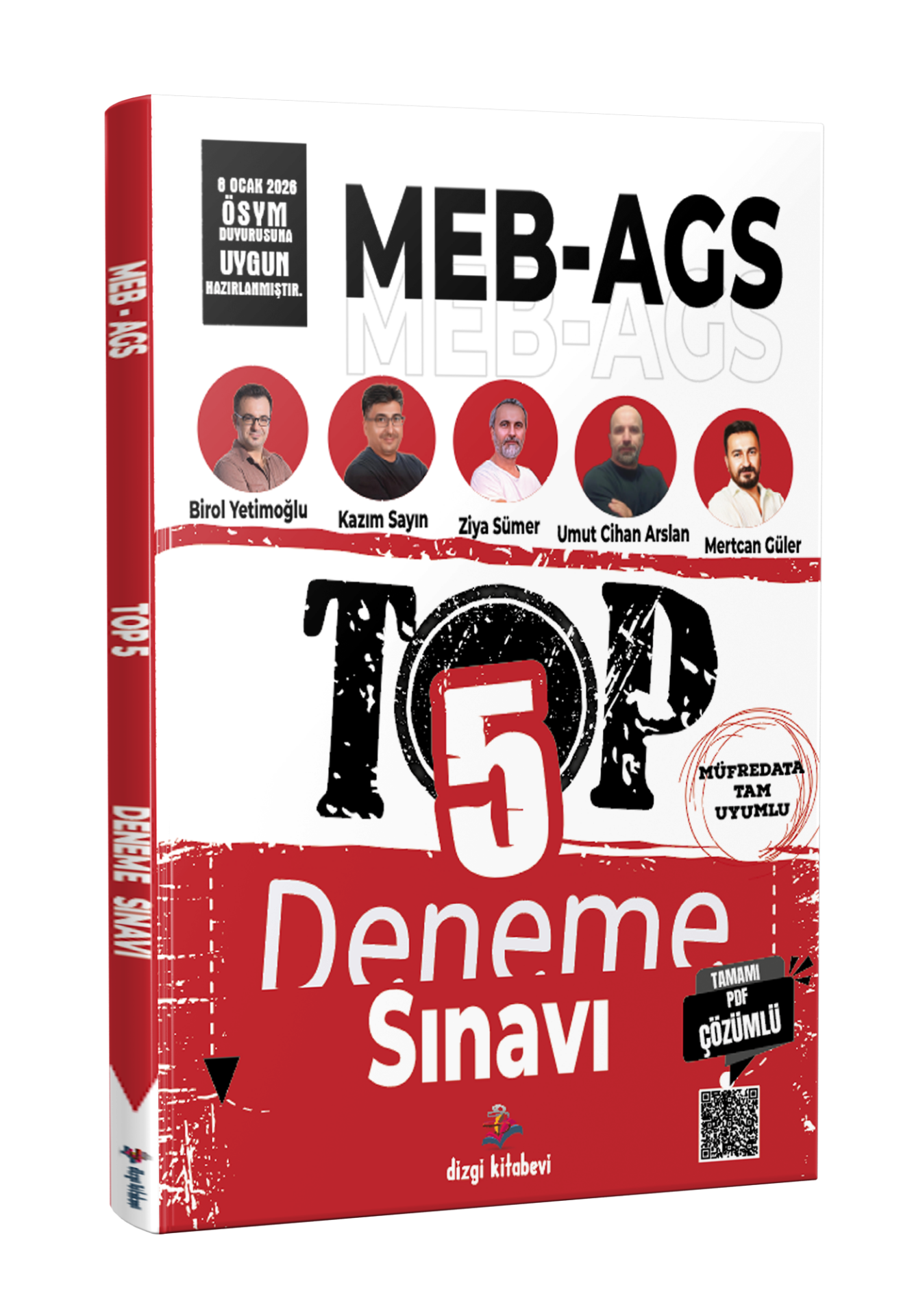 Dizgi Kitap 2026 MEB AGS TOP 5 Tamamı PDF Çözümlü Fasiküller Halinde 5 Deneme Sınavı