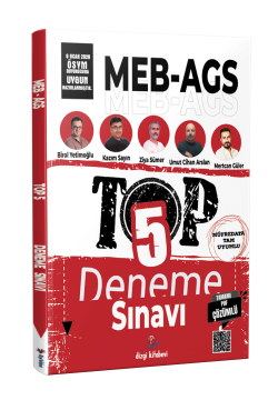 Dizgi Kitap 2026 MEB AGS TOP 5 Tamamı PDF Çözümlü Fasiküller Halinde 5 Deneme Sınavı