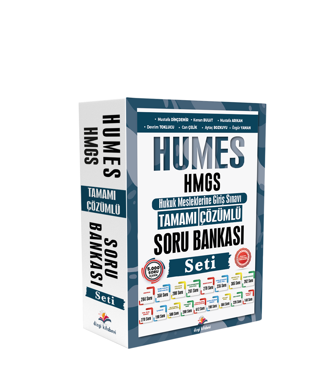 Dizgi Kitap 2025 Humes HMGS Hukuk Mesleklerine Giriş Sınavı Tamamı Çözümlü Soru Bankası Seti