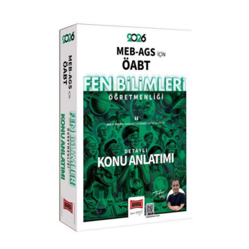 Yargı Yayınları 2026 MEB-AGS ÖABT Fen Bilimleri Öğretmenliği Konu Anlatımı