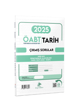 Dizgi Kitap MEB-AGS ÖABT Tarih Video Çözümlü 2025 Sınavı Tek Fasikül Orijinal Çıkmış Sorular