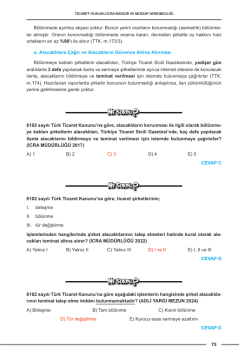 Dizgi Kitap Hukuk Atölyesi İcra Müdürlüğü Çıkmış Soru Örnekli Ticaret Hukuku Ders Notları Dr. Okan Yıldırım
