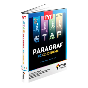 Aydın Yayınları TYT Paragraf ETAP 20x25 Deneme Video Çözümlü