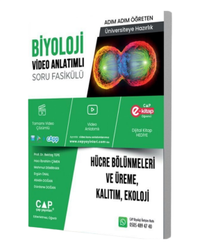 Çap Yayınları Üniversiteye Hazırlık Biyoloji Hücre Bölünmeleri ve Üreme Kalıtım Ekoloji Soru Fasikülü
