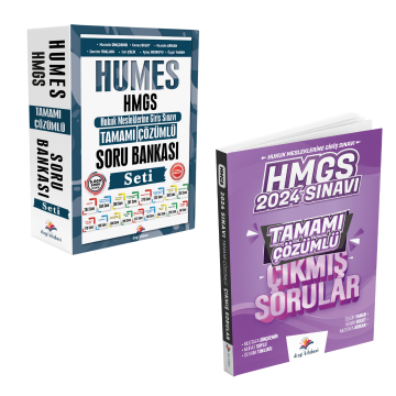 Dizgi Kitap 2025 Humes HMGS Hukuk Mesleklerine Giriş Sınavı Tamamı Çözümlü Soru Bankası ve 2024 Sınavı Tamamı Çözümlü Çıkmış Sorular Seti