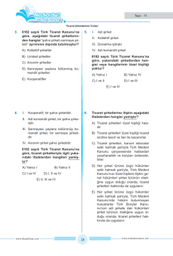 Dizgi Kitap Hukuk Atölyesi İcra Müdürlüğü Ne Sordu Ne Sorar Ticaret Hukuku Tamamı Çözümlü Soru Bankası Dr. Okan Yıldırım