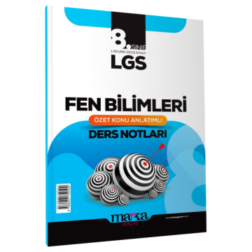 Marka Yayınları 2026 LGS Odak Noktası Fen Bilimleri Özet Konu Anlatımı
