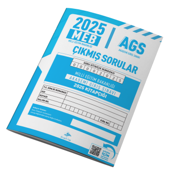 Dizgi Kitap MEB-AGS 2025 Sınavı Tek Fasikül Tamamı Video Çözümlü Orijinal Çıkmış Sorular