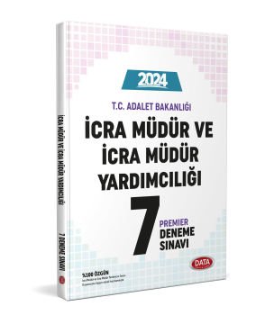 Data Yayınları 2024 İcra Müdür ve Müdür Yardımcılığı 7 Deneme Sınavı