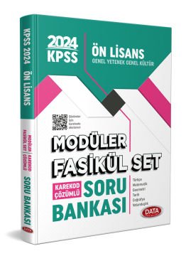 KPSS ÖN LİSANS SORU BANKASI MODÜLER FASİKÜL SET – KAREKOD ÇÖZÜMLÜ