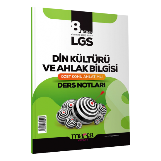 2026 LGS Odak Noktası Din Kültürü ve Ahlak Bilgisi Özet Konu Anlatımı Marka Yayınları