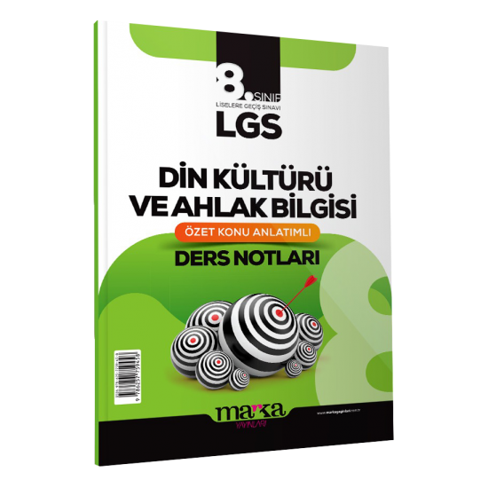 2026 LGS Odak Noktası Din Kültürü ve Ahlak Bilgisi Özet Konu Anlatımı Marka Yayınları