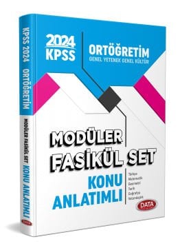 KPSS Ortaöğretim Konu Anlatımlı Modüler Fasikül Set