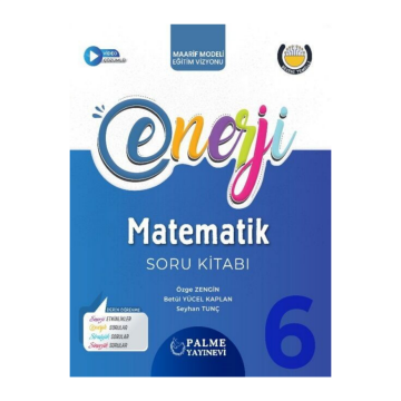 Palme Yayınları 6. Sınıf Enerji Matematik Soru Kitabı