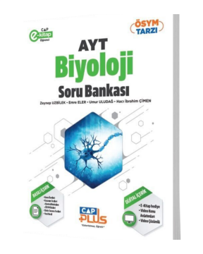 Çap Yayınları AYT Biyoloji Plus Serisi Soru Bankası