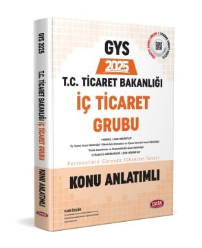 Ticaret Bakanlığı İç Ticaret Grubu Konu Anlatımlı Data Yayınları