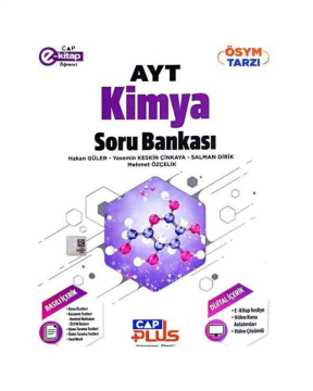 Çap Yayınları AYT Kimya Plus Soru Bankası
