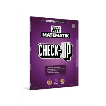 Mert Hoca Yayınları 90 Günde AYT Matematik Check-Up Deneme