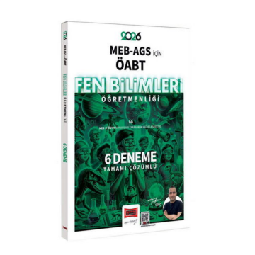 2026 MEB-AGS ÖABT Fen Bilimleri Öğretmenliği 2020-2025 Tamamı Çözümlü 6 Deneme Yargı Yayınları