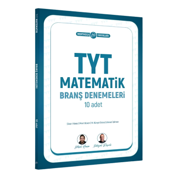 Mert Hoca Yayınları TYT Matematik Branş Denemeleri 10 Adet