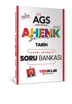 MEB AGS Ahenk Serisi Tarih Tamamı Çözümlü Soru Bankası Yediiklim Yayınları