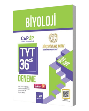 Çap Yayınları TYT Biyoloji 30 x 6 Up Deneme