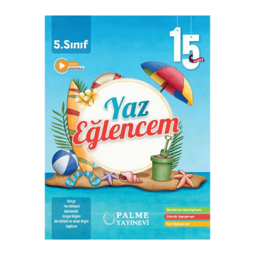 Palme Yayınları 5. Sınıf 15 Günde Yaz Eğlencem