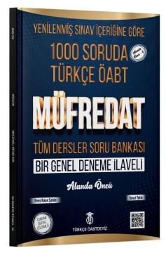 Türkçe ÖABTDEYİZ ÖABT Türkçe Öğretmenliği Müfredat Soru Bankası Çözümlü - Enes Kaan Şahin Türkçe ÖABTDEYİZ