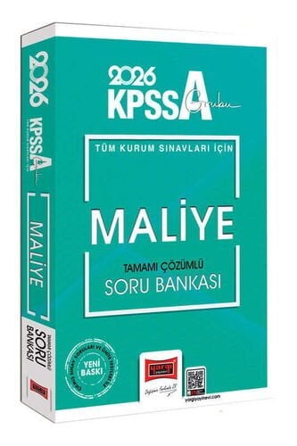 2026 KPSS-A Grubu Tüm Kurum Sınavları İçin Maliye Tamamı Çözümlü Soru Bankası Yargı Yayınları