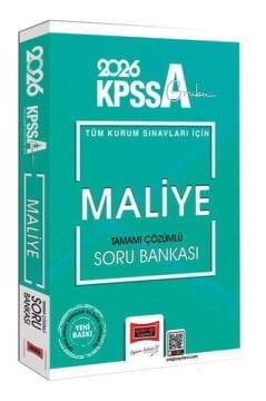 Yargı Yayınları 2026 KPSS-A Grubu Tüm Kurum Sınavları İçin Maliye Tamamı Çözümlü Soru Bankası