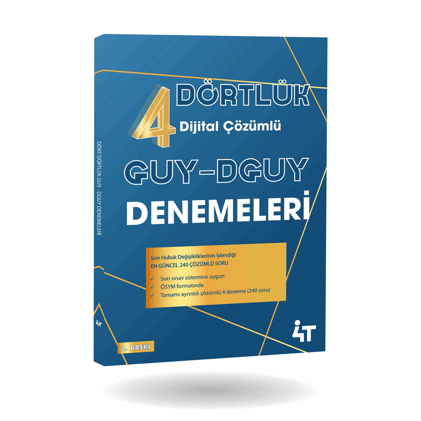 4-4'Lük Devlet Gelir Uzman Yardımcılığı ve Gelir Uzman Yardımcılığı Denemeleri 4T Yayınları